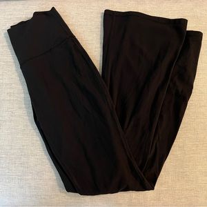 TNA Action Black Wide Bottom Pants